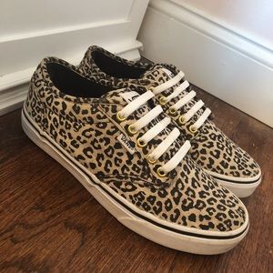 Cheetah Print Vans